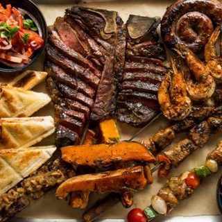 A traditional South African braai
