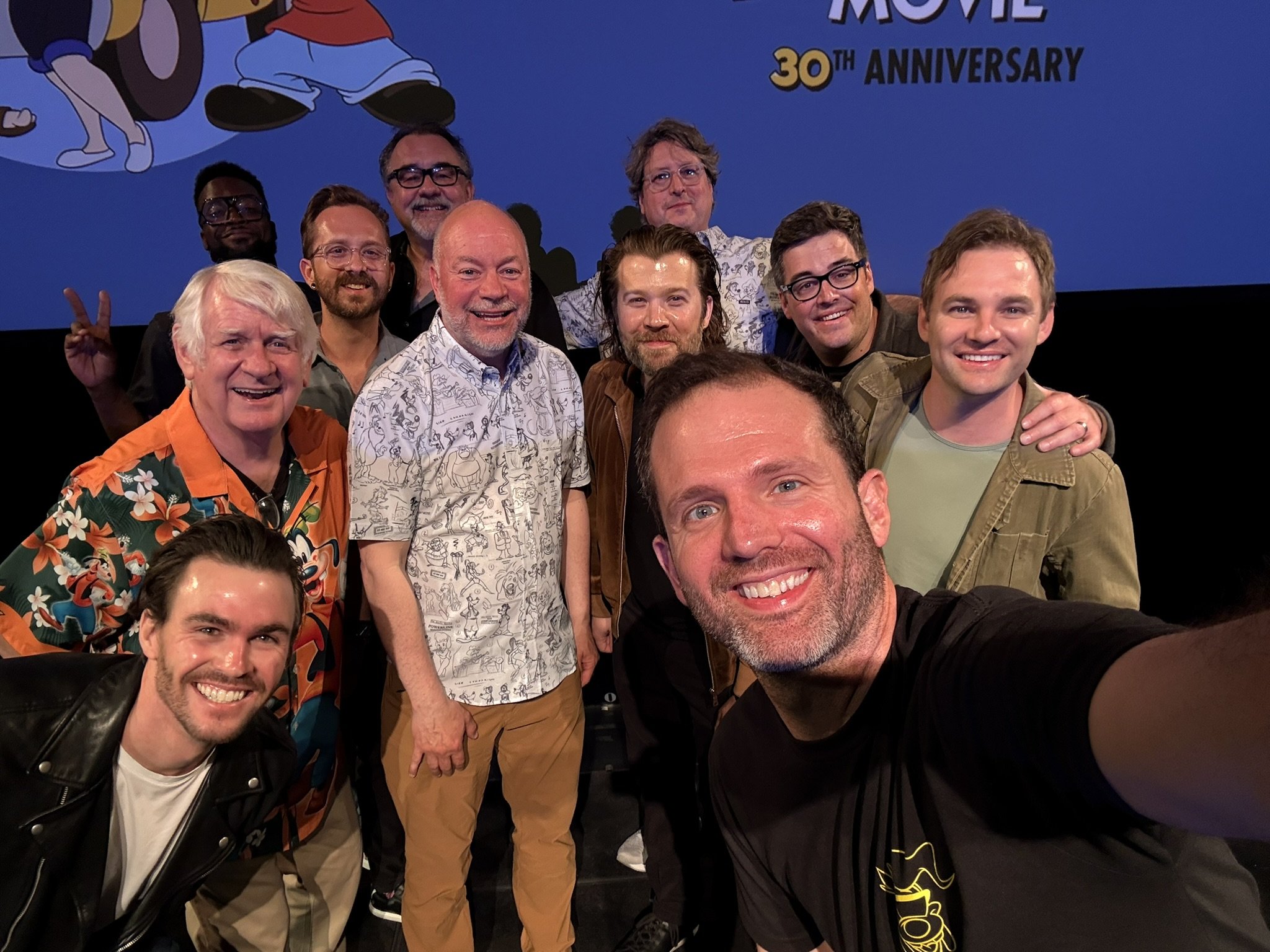 Group at anniversary event